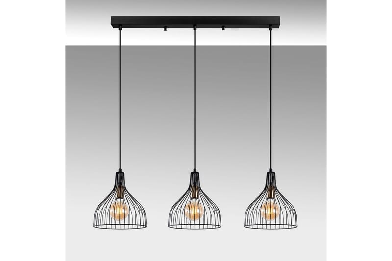 Loftlampe Talnor Horisontal Tre - Bronze/Sort - Belysning - Lamper & indendørsbelysning - Loftlampe - Pendellamper & hængelamper