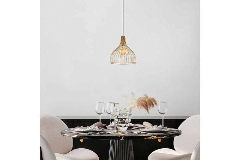 Loftlampe Talnor Skinnende guld - Skinnende guld - Belysning - Lamper & indendørsbelysning - Loftlampe - Pendellamper & hængelamper