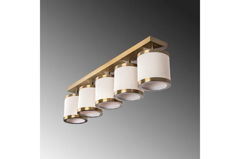 Loftlampe Talra Five Vintage - Guld - Belysning - Lamper & indendørsbelysning - Loftlampe - Plafond