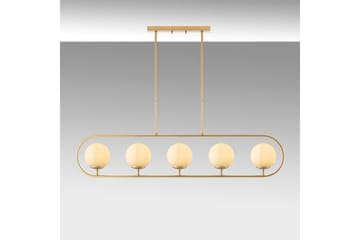 Loftlampe Thalara Skinnende Rany Fem sokkel - Guld - Belysning - Lamper & indendørsbelysning - Loftlampe - Pendellamper & hængelamper