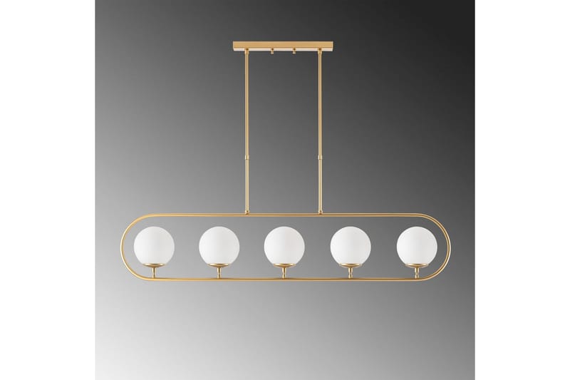 Loftlampe Thalara Skinnende Rany Fem sokkel - Guld - Belysning - Lamper & indendørsbelysning - Loftlampe - Pendellamper & hængelamper