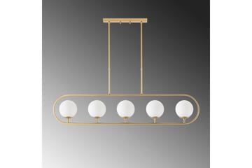 Loftlampe Thalara Skinnende Rany Fem sokkel - Guld - Belysning - Lamper & indendørsbelysning - Loftlampe - Pendellamper & hængelamper