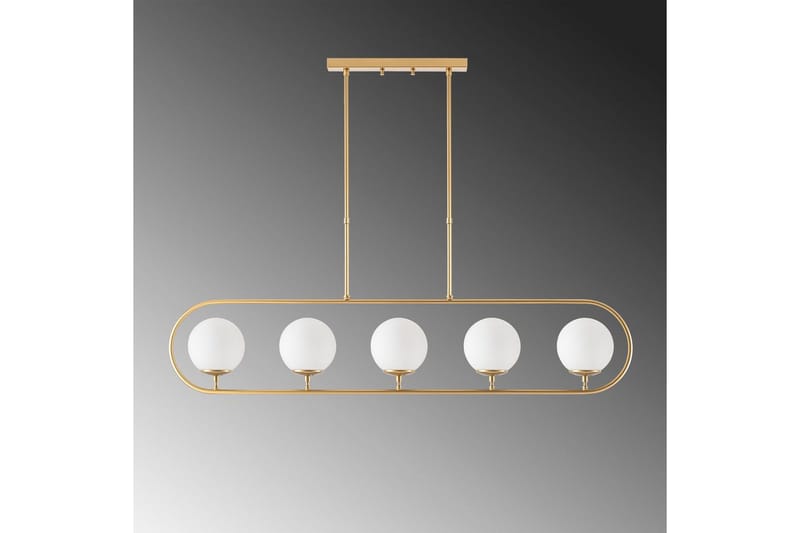 Loftlampe Thalara Skinnende Rany Fem sokkel - Guld - Belysning - Lamper & indendørsbelysning - Loftlampe - Pendellamper & hængelamper