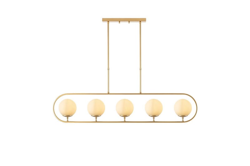 Loftlampe Thalara Skinnende Rany Fem sokkel - Guld - Belysning - Lamper & indendørsbelysning - Loftlampe - Pendellamper & hængelamper