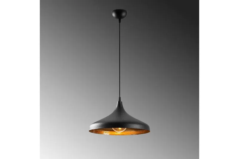 Loftlampe Thela Stor Sort - Sort - Belysning - Lamper & indendørsbelysning - Loftlampe - Pendellamper & hængelamper