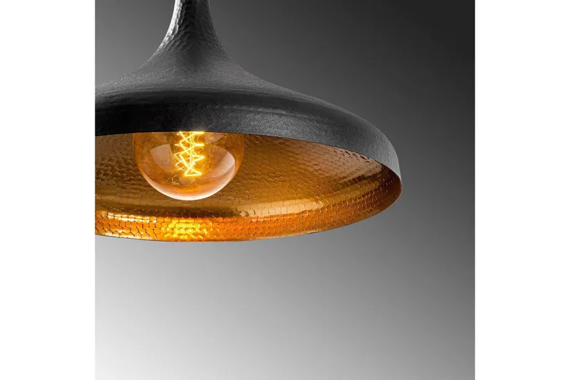 Loftlampe Thela Stor Sort - Sort - Belysning - Lamper & indendørsbelysning - Loftlampe - Pendellamper & hængelamper