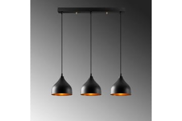 Loftlampe Thela Triple Sort - Sort - Belysning - Lamper & indendørsbelysning - Loftlampe - Pendellamper & hængelamper