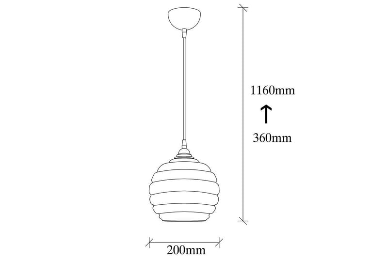 Loftlampe Torinville Rany / Sort - Guld/Sort - Belysning - Lamper & indendørsbelysning - Loftlampe - Pendellamper & hængelamper