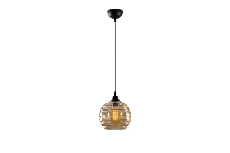 Loftlampe Torinville Rany / Sort, Guld/Sort