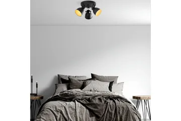 Loftlampe Tyka Sort - Sort - Belysning - Lamper & indendørsbelysning - Loftlampe - Plafond