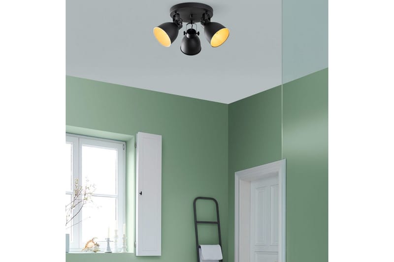 Loftlampe Tyka Sort - Sort - Belysning - Lamper & indendørsbelysning - Loftlampe - Plafond