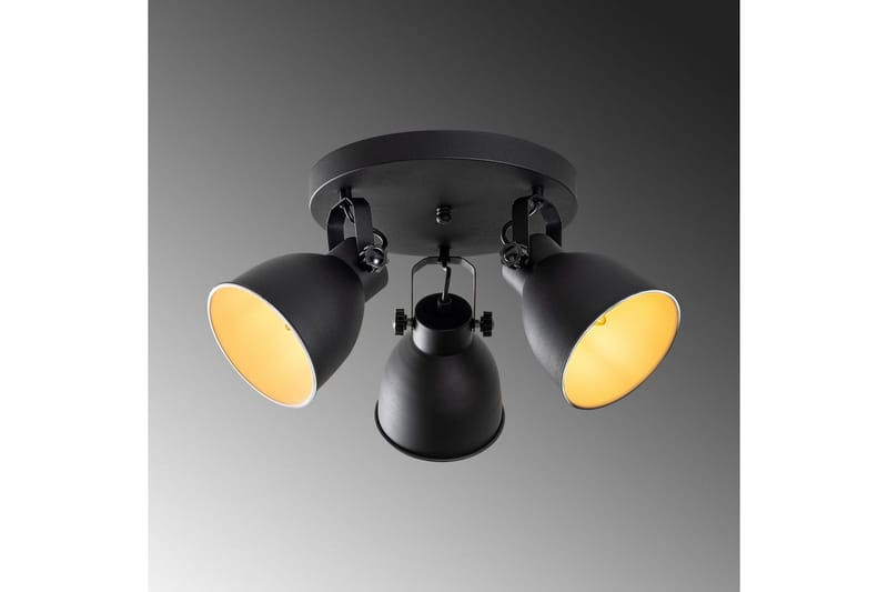 Loftlampe Tyka Sort - Sort - Belysning - Lamper & indendørsbelysning - Loftlampe - Plafond