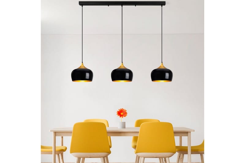 Loftlampe Valen Sort - Sort - Belysning - Lamper & indendørsbelysning - Loftlampe - Pendellamper & hængelamper