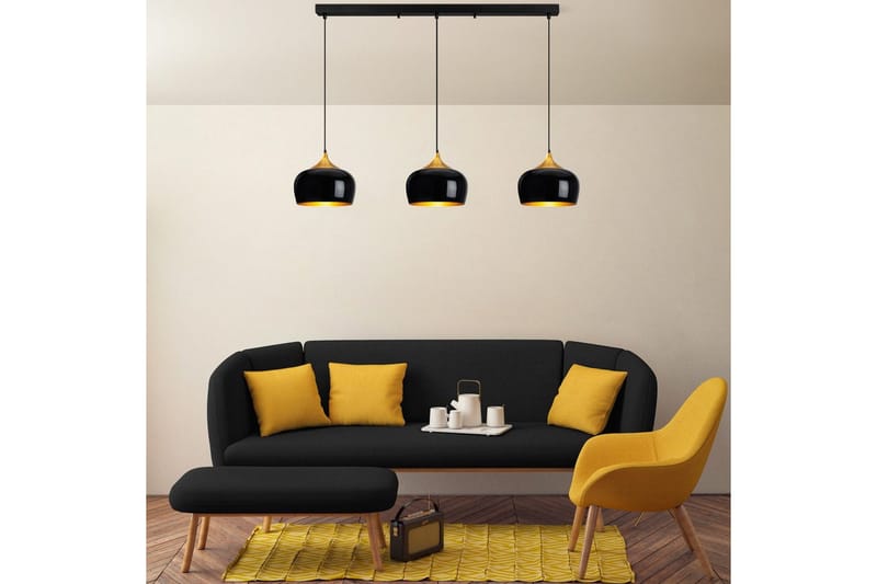 Loftlampe Valen Sort - Sort - Belysning - Lamper & indendørsbelysning - Loftlampe - Pendellamper & hængelamper