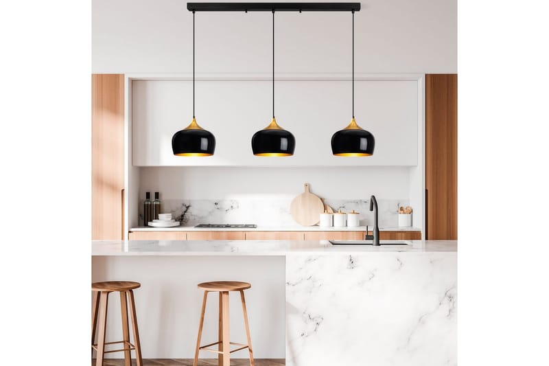 Loftlampe Valen Sort - Sort - Belysning - Lamper & indendørsbelysning - Loftlampe - Pendellamper & hængelamper