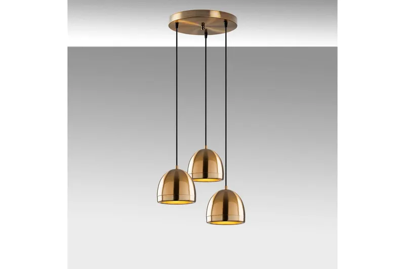 Loftlampe Venor Rund Vintage - Kobber - Belysning - Lamper & indendørsbelysning - Loftlampe - Pendellamper & hængelamper