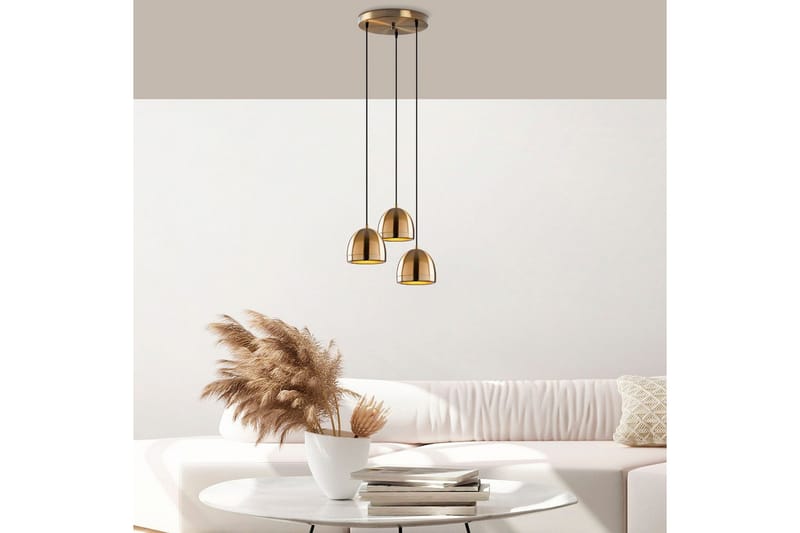 Loftlampe Venor Rund Vintage - Kobber - Belysning - Lamper & indendørsbelysning - Loftlampe - Pendellamper & hængelamper