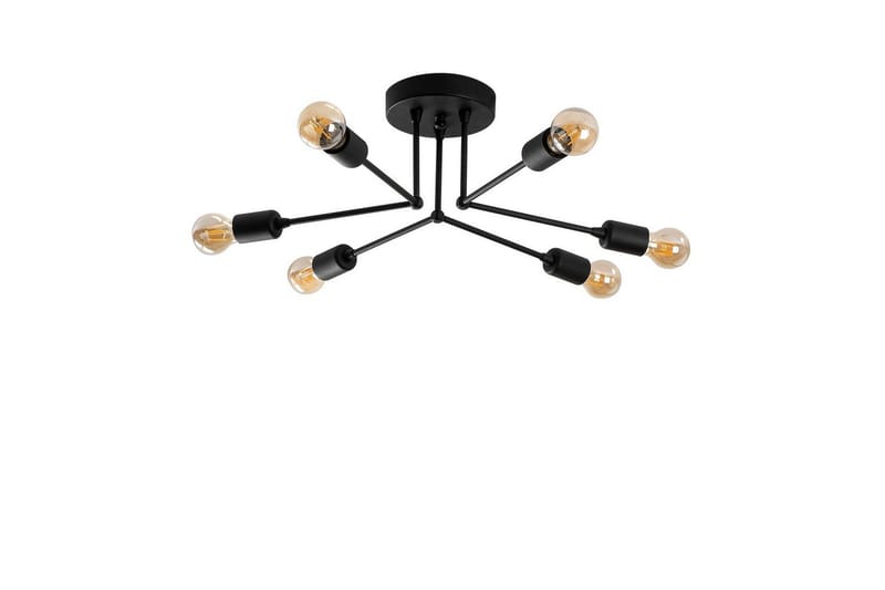 Loftlampe Vilsa Sort, Sort