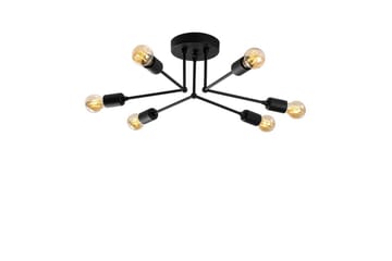 Loftlampe Vilsa Sort - Sort - Belysning - Lamper & indendørsbelysning - Loftlampe - Plafond