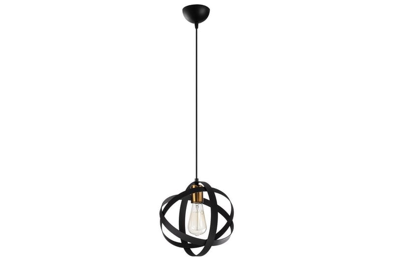 Loftlampe Voroa Sort / Antik, Sort / Antik