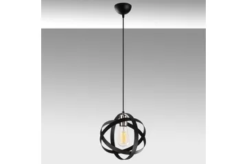 Loftlampe Voroa Sort / Nikkel - Sort / Nikkel - Belysning - Lamper & indendørsbelysning - Loftlampe - Pendellamper & hængelamper