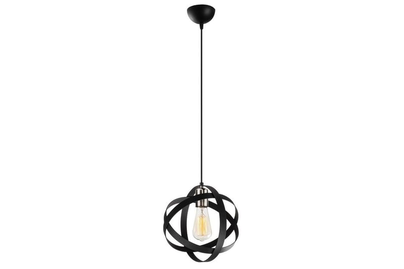 Loftlampe Voroa Sort / Nikkel, Sort / Nikkel