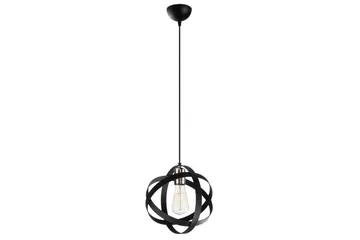 Loftlampe Voroa Sort / Nikkel - Sort / Nikkel - Belysning - Lamper & indendørsbelysning - Loftlampe - Pendellamper & hængelamper