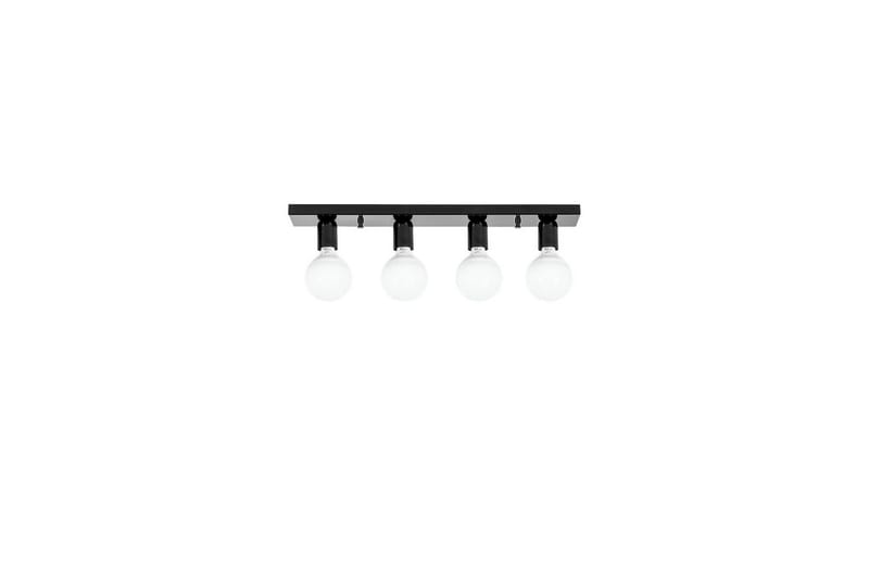 Loftlampe Wostra Sort / Hvid - Sort / Hvid - Belysning - Lamper & indendørsbelysning - Loftlampe - Plafond