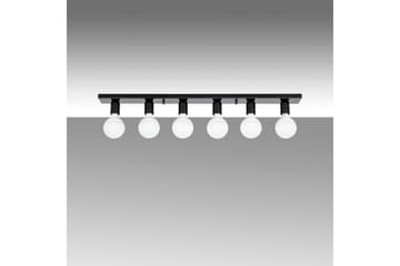 Loftlampe Wostra Stor Sort / Hvid - Sort / Hvid - Belysning - Lamper & indendørsbelysning - Loftlampe - Pendellamper & hængelamper