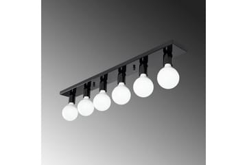 Loftlampe Wostra Stor Sort / Hvid - Sort / Hvid - Belysning - Lamper & indendørsbelysning - Loftlampe - Pendellamper & hængelamper