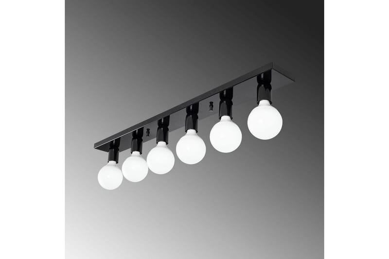 Loftlampe Wostra Stor Sort / Hvid - Sort / Hvid - Belysning - Lamper & indendørsbelysning - Loftlampe - Pendellamper & hængelamper