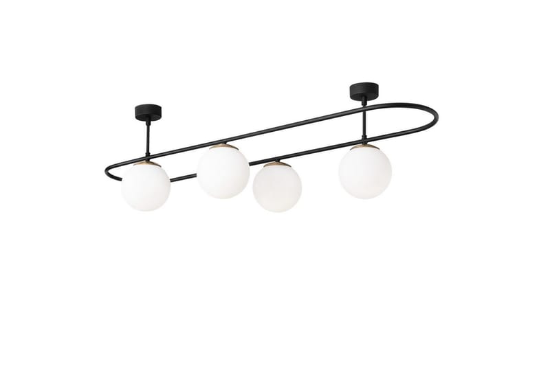 Loftlampe Wynel Sort / Hvid Firestik - Firestik - Belysning - Lamper & indendørsbelysning - Loftlampe - Pendellamper & hængelamper