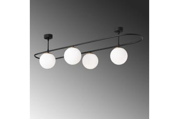 Loftlampe Wynel Sort / Hvid Firestik - Firestik - Belysning - Lamper & indendørsbelysning - Loftlampe - Pendellamper & hængelamper
