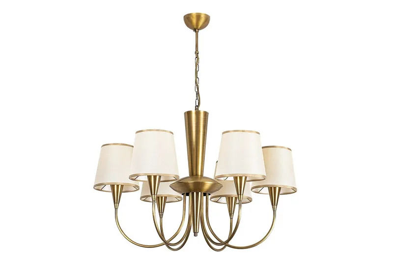 Loftlampe Yelra Antik, Guld