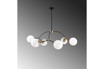 Loftlampe Yenda Hvid / Sort - Sort/Hvid - Belysning - Lamper & indendørsbelysning - Loftlampe - Pendellamper & hængelamper