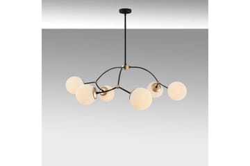 Loftlampe Yenda Hvid / Sort - Sort/Hvid - Belysning - Lamper & indendørsbelysning - Loftlampe - Pendellamper & hængelamper