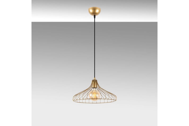 Loftlampe Zairon Skinnende guld - Skinnende guld - Belysning - Lamper & indendørsbelysning - Loftlampe - Pendellamper & hængelamper