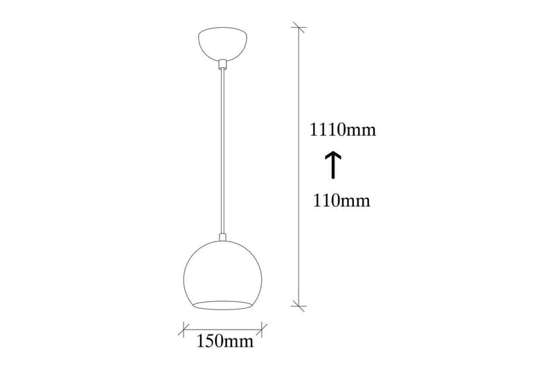 Loftlampe Zana Sølv - Sølv - Belysning - Lamper & indendørsbelysning - Loftlampe - Pendellamper & hængelamper