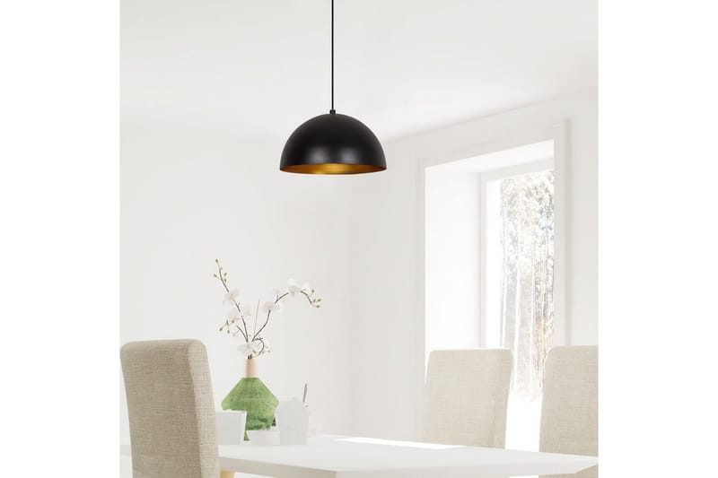 Loftlampe Zephyra Sort / Rany - Diameter: 30 cm - Belysning - Lamper & indendørsbelysning - Loftlampe - Pendellamper & hængelamper