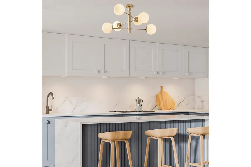 Loftlampe Zurelle Rany - Guld - Belysning - Lamper & indendørsbelysning - Loftlampe - Plafond