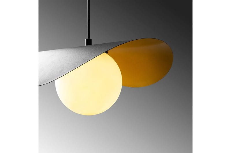 Loftlampe Pelyn Sort / Hvid - Sort / Hvid - Belysning - Lamper & indendørsbelysning - Loftlampe - Pendellamper & hængelamper