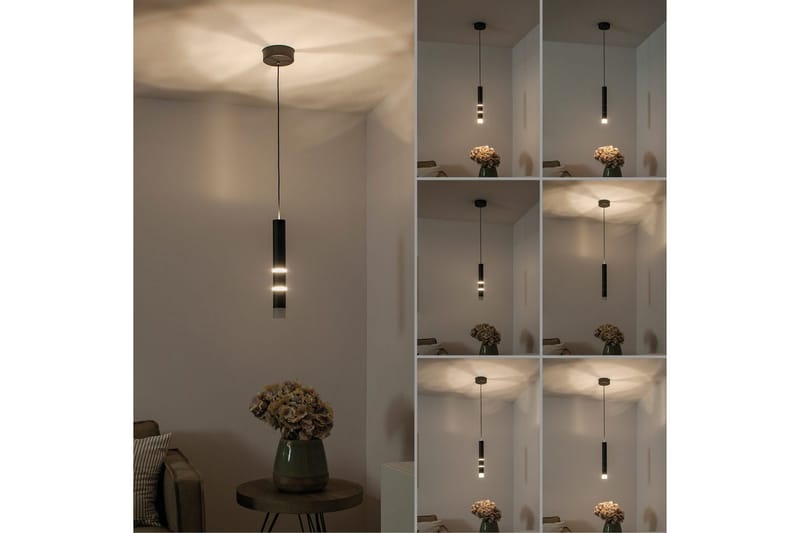 Loftlampe Pure Vega - 12x120x12 cm, Aluminium - Belysning - Lamper & indendørsbelysning - Loftlampe - Pendellamper & hængelamper