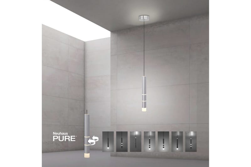 Loftlampe Pure Vega - 12x120x12 cm, Aluminium - Belysning - Lamper & indendørsbelysning - Loftlampe - Pendellamper & hængelamper