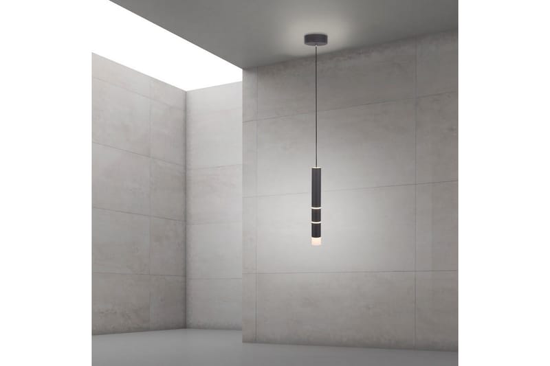 Loftlampe Pure Vega - 12x120x12 cm, Sort - Belysning - Lamper & indendørsbelysning - Loftlampe - Pendellamper & hængelamper