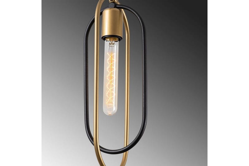 Loftlampe Pindor Thre Sort / Rany - Guld/Sort - Belysning - Lamper & indendørsbelysning - Loftlampe - Pendellamper & hængelamper