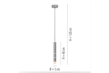 Loftlampe Pure Vega - 12x120x12 cm, Aluminium - Belysning - Lamper & indendørsbelysning - Loftlampe - Pendellamper & hængelamper