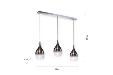 Loftlampe Pilua - 20x120x110 cm - Belysning - Lamper & indendørsbelysning - Loftlampe - Pendellamper & hængelamper