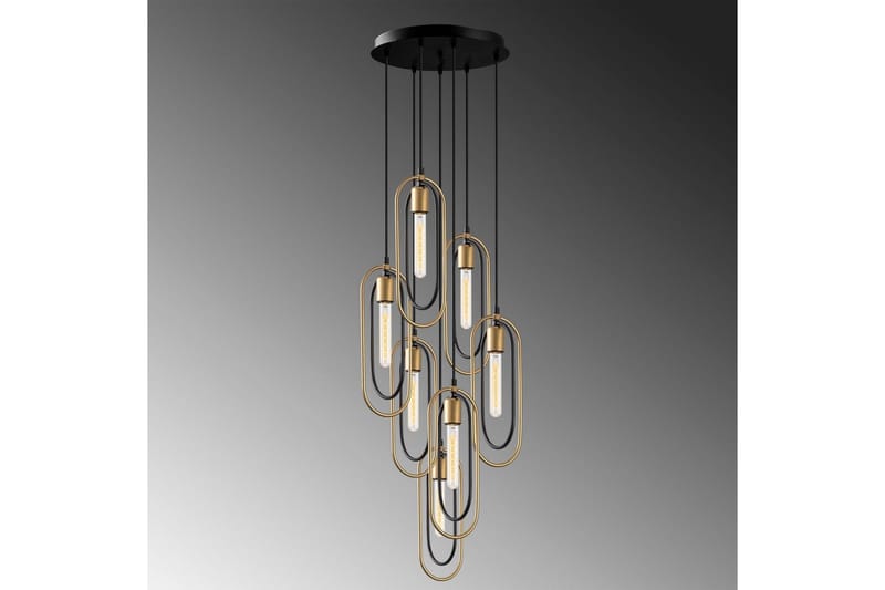 Loftlampe Pindor Thre Sort / Rany - Sort - Belysning - Lamper & indendørsbelysning - Loftlampe - Pendellamper & hængelamper