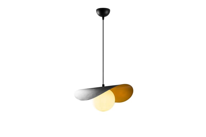 Loftlampe Pelyn Sort / Hvid - Sort / Hvid - Belysning - Lamper & indendørsbelysning - Loftlampe - Pendellamper & hængelamper