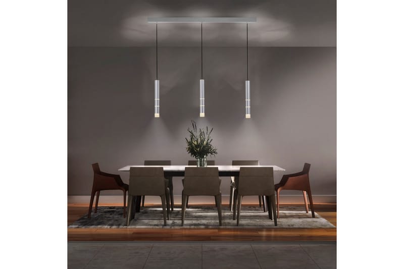 Loftlampe Pure Vega - 5x120x120 cm, Aluminium - Belysning - Lamper & indendørsbelysning - Loftlampe - Pendellamper & hængelamper